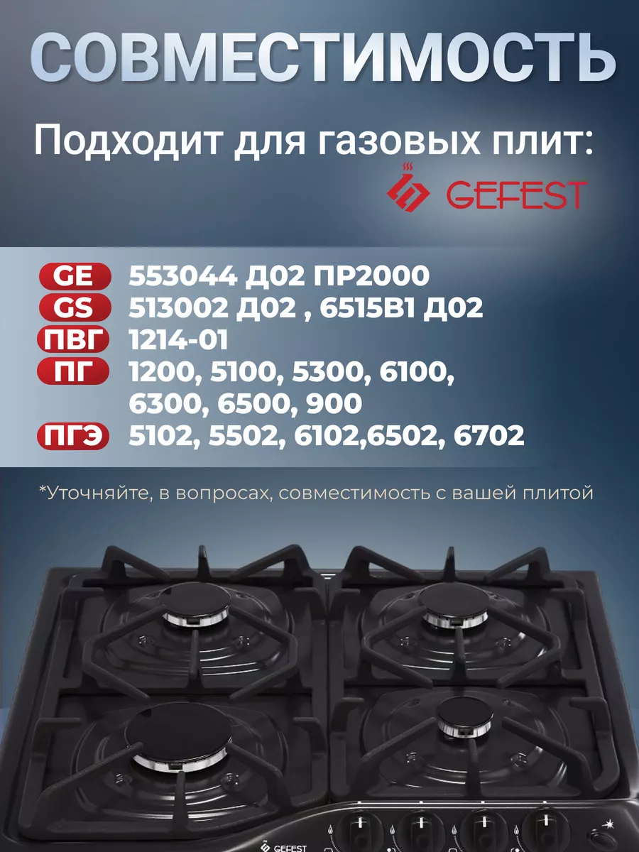 Рассекатель малой мощности 51 мм для плит группы Гефест-5